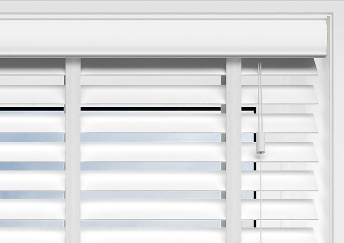 Ecowood Deluxe, Emperor White Satin - Twist&Fit Venetian Blind - Image 10